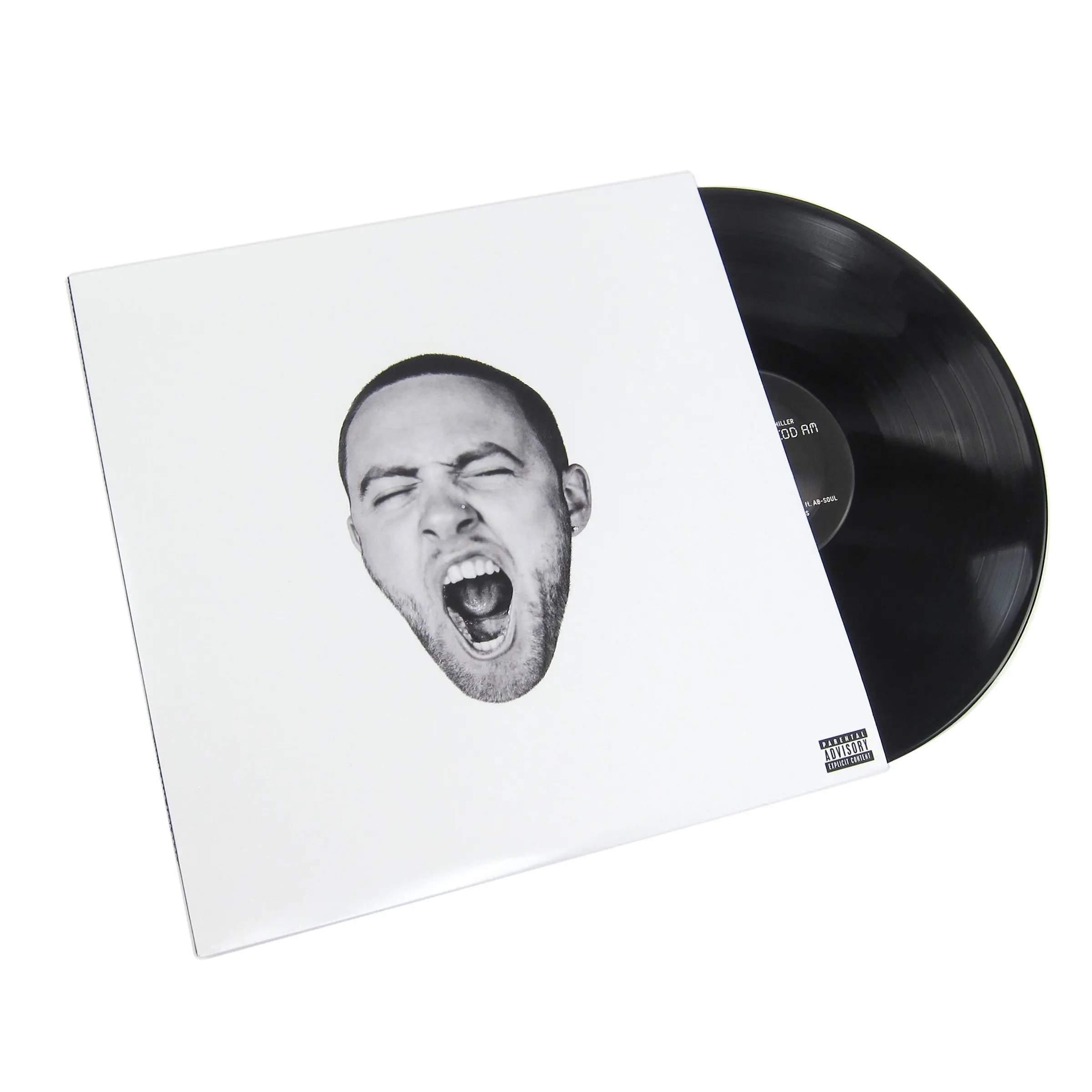 Mac Miller GOOD AM Rap Vinyl Record - Black Double 2LP Vinyl, with Printed Insert, Black Double Vinyl
