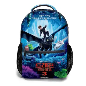 How-to-Train-Your-Dragon-Backpacks for Girls, Cute School Backpack for Girls Boys, Aesthetic Bookbag for Teens, Lightweight Classic Backpack for Travel, Work, Picnic A-48