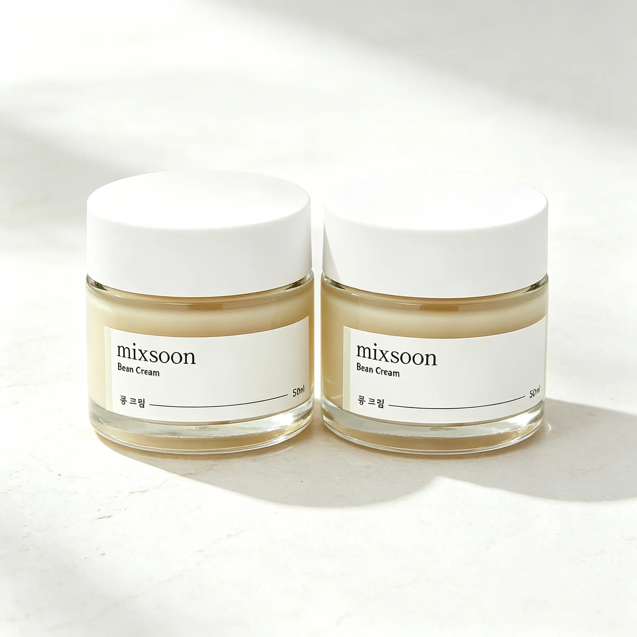 mixsoon Bean Moisturizing Cream 50ml, Light Texture Hydrating & Skin Repair Facial Cream for Radiant Glass Skin