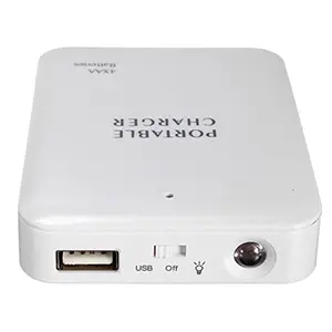 Portable USB Power Bank Charger Battery External Packing Box Battery Battery Charger Emergency Charger Charger 4X AA For Iphone 6 6plus Smartphones, Tablets, MP3 Player and more white