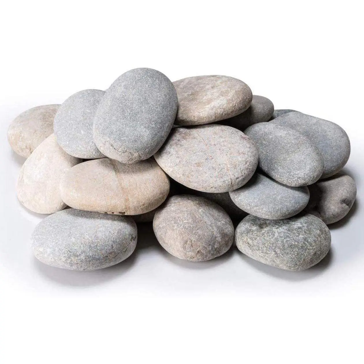 River Rocks for Painting, 22PCS 5 Pounds DIY & Smooth Kindness, Rocks for Arts 2-3"