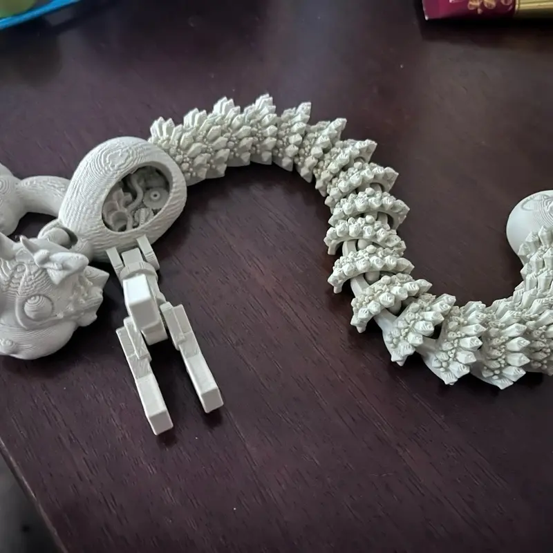 TiosOddities Mechimaru: The Articulated Desk Pet Powered by Love - 3D Printed PLA Modern Desk Buddy Organizer with Unique Articulated Design & Durable Build