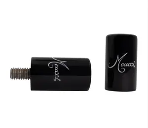 Meucci Logo Print Pool Cue Joint Protectors - Branded Billiards & Snooker Gear Protection Accessories for Sports & Outdoor Use