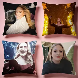 Adele Cushion Cover Premium soft plush material skin-friendly breathable year-round use anti-pilling colorfast lightweight sturdy ideal for bedroom car couch perfect for daily use & decor great gift for loved ones