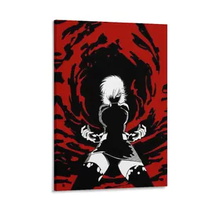 Seras Victoria Hellsing Canvas Poster. Wall Art Decor. Print Picture for Living Room And Bedroom. Hellsing Art Paintings. Poster Canvas Wall Art For Bedroom Decor Bar Office Room Decor Gift