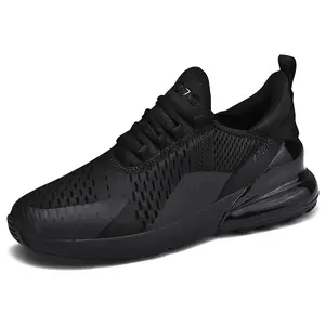 Large size full-length air cushion shoes, shock-absorbing running shoes, couple's soft-soled running sports casual shoes for men and women