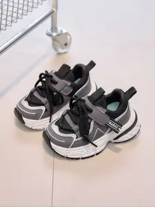 Unisex Kids Breathable Mesh Running Shoes, Lightweight Comfortable Sports Sneakers, Casual Outdoor Indoor Athletic Footwear