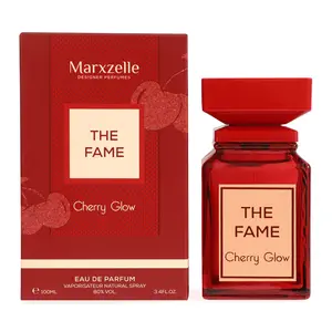 Marxzelle Designer Perfumes The Fame Cherry Glow Eau De Parfum Vaporisateur Natural Spray 100Ml 3.4fl.oz. - Unisex Fragrance