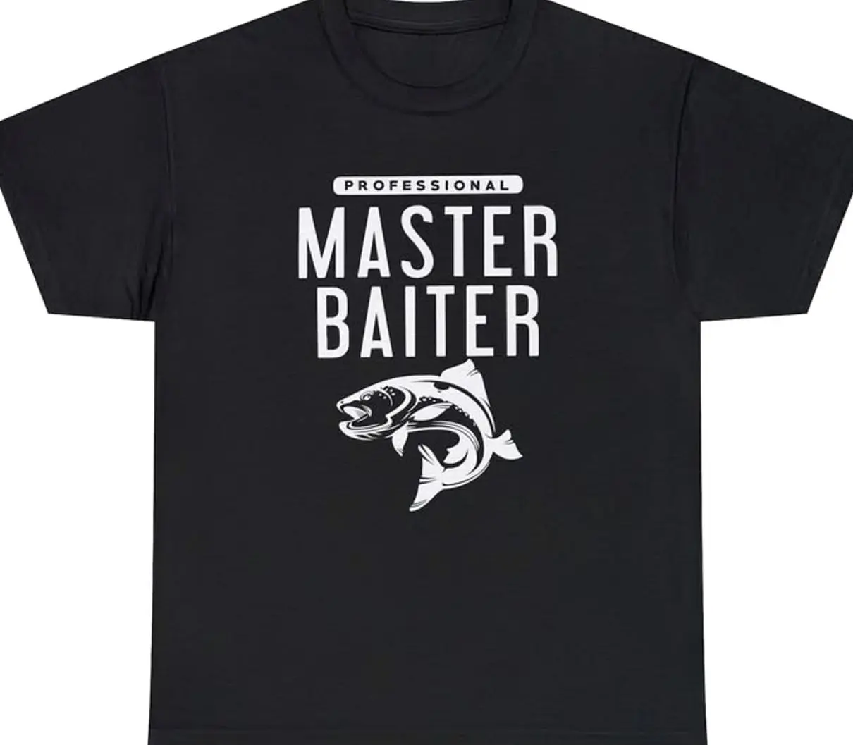 Unethical Threads Master Baiter Tee, Black / Small WNX