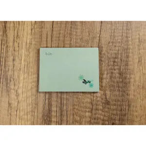 Floral Car To-DO Sticky Notes