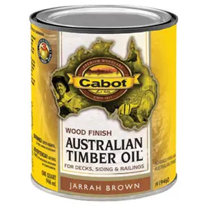 Cabot Samuel 19460-05 Australian Timber Oil QT Jarrah Brown Wood Finish