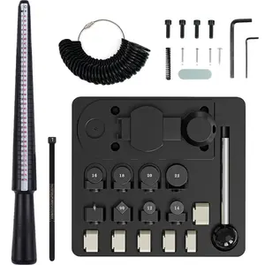 Professional Ring Bender & Forming Kit - Complete Jewelry Making Set with Dies Mandrel & Ring Sizer