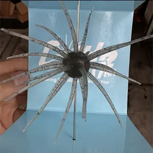 Sea Urchin Soft Lure for Bass Fishing, High-Quality Sea Urchin Bait for Catching Fish, Ideal for Anglers Seeking Effective Gear, Simulation Fishing Lure