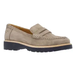 L'Amour Des Pieds Suede Lug Loafer - Yolandi Suede
