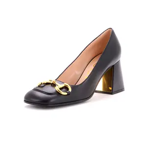 Pre-owned Gucci Women's Horsebit Mid-Heel Pumps Leather by Rebag