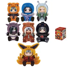 TOPTOY Naruto Blind Box Collection – Cute Plush Toys & PVC Figures, Collectible Desk Decor for Gamers, Toy Lovers & Fans, Fun Gift for Kids & Friends
