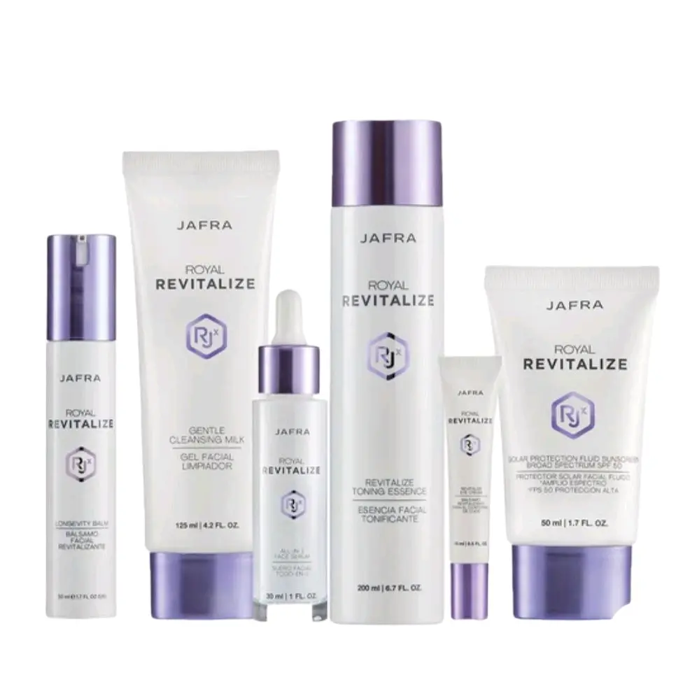 Jafra Royal Revitalize 6- piece Skin Care Set