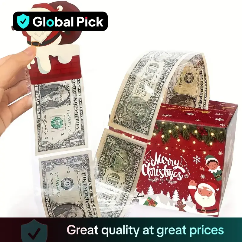 Money Box, 1 Count Surprise Money Gift Box, Creative Money Storage Box for Holiday Party Birthday Festival, Gift