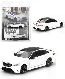 MINI GT 1:64 SCALE BMW M5 ALPINE WHITE DIECAST MODEL CAR MGT01092-1H