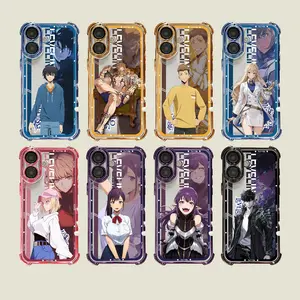 NganGee Solo Anime-Style Smartphone Casing Protector - Color-Changing Cover, Versatile Fit for Samsung Galaxy S22-S25 & iPhone 11-17 PRO MAX (SL1-8) | Mobile Phone Accessory