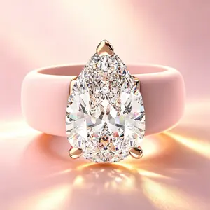 Stunning Teardrop  Silicone Ring for Women, Soft Pink Band with Sparkly Accent, Comfortable Everyday Wear, Perfect for Workouts, Travel, or Casual Glam! Hypoallergenic, No Fuss Style, Great Gift for Any Occasion. toi et moi rings