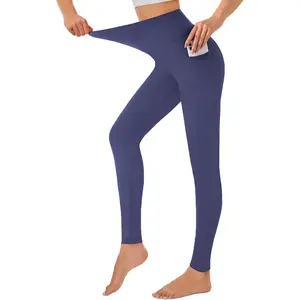 Yoga Leggings for Women Buttery Soft High Waisted Tummy Control Yoga Pants with Pockets Workout Gym Leggings