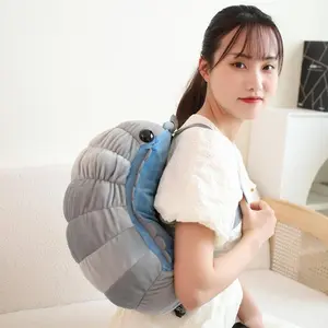 Simulation Insect Plush Toy Watermelon Bugs Plush Backpacks Stuffed PlushieToy Isopod Nap Pillow Room Decor Birthday Gift