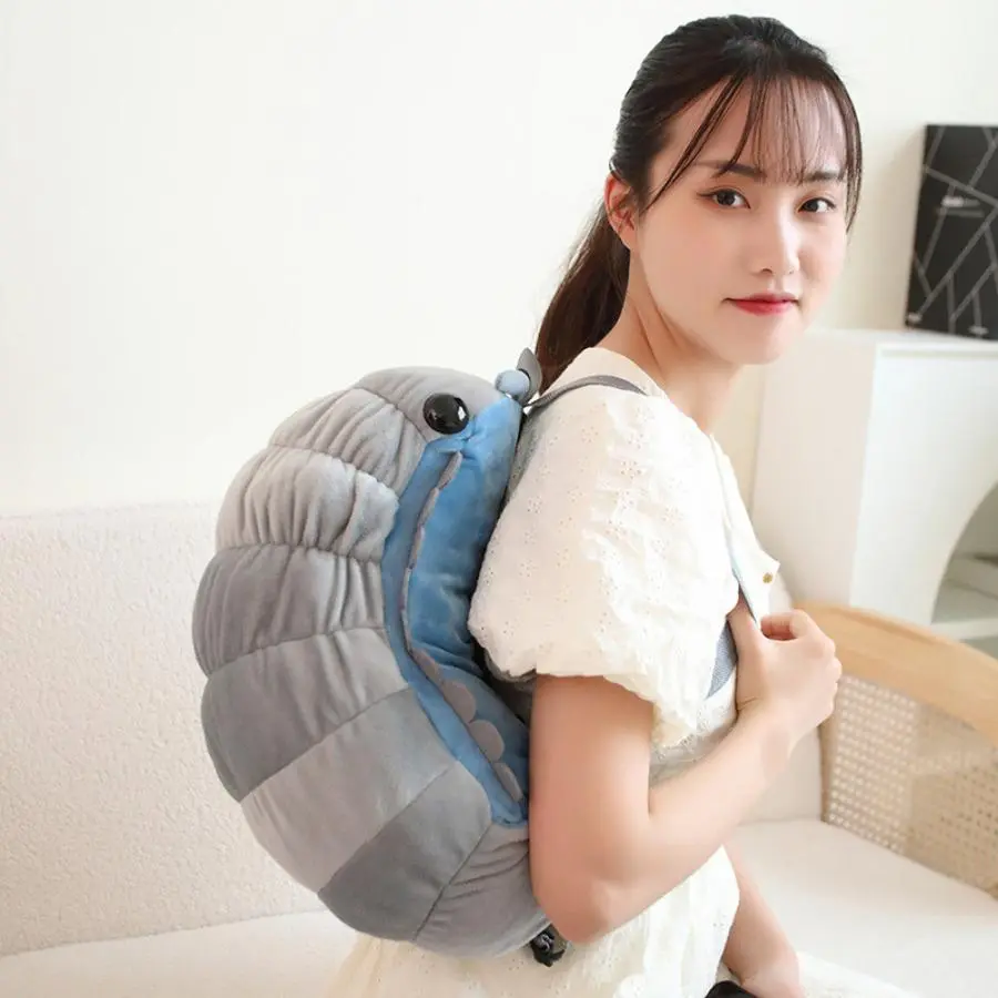 Simulation Insect Plush Toy Watermelon Bugs Plush Backpacks Stuffed PlushieToy Isopod Nap Pillow Room Decor Birthday Gift