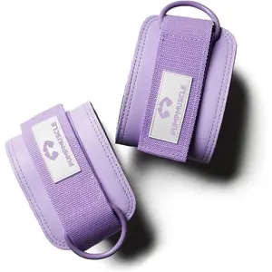 1 Pair Straps for Cable Machines, Adjustable Comfort fit Neoprene, Reinforce Double D-Ring - Premium Ankle Cuffs to Improve Abdominal Muscles, Lift The Butts, Tone The Legs for Men & Women