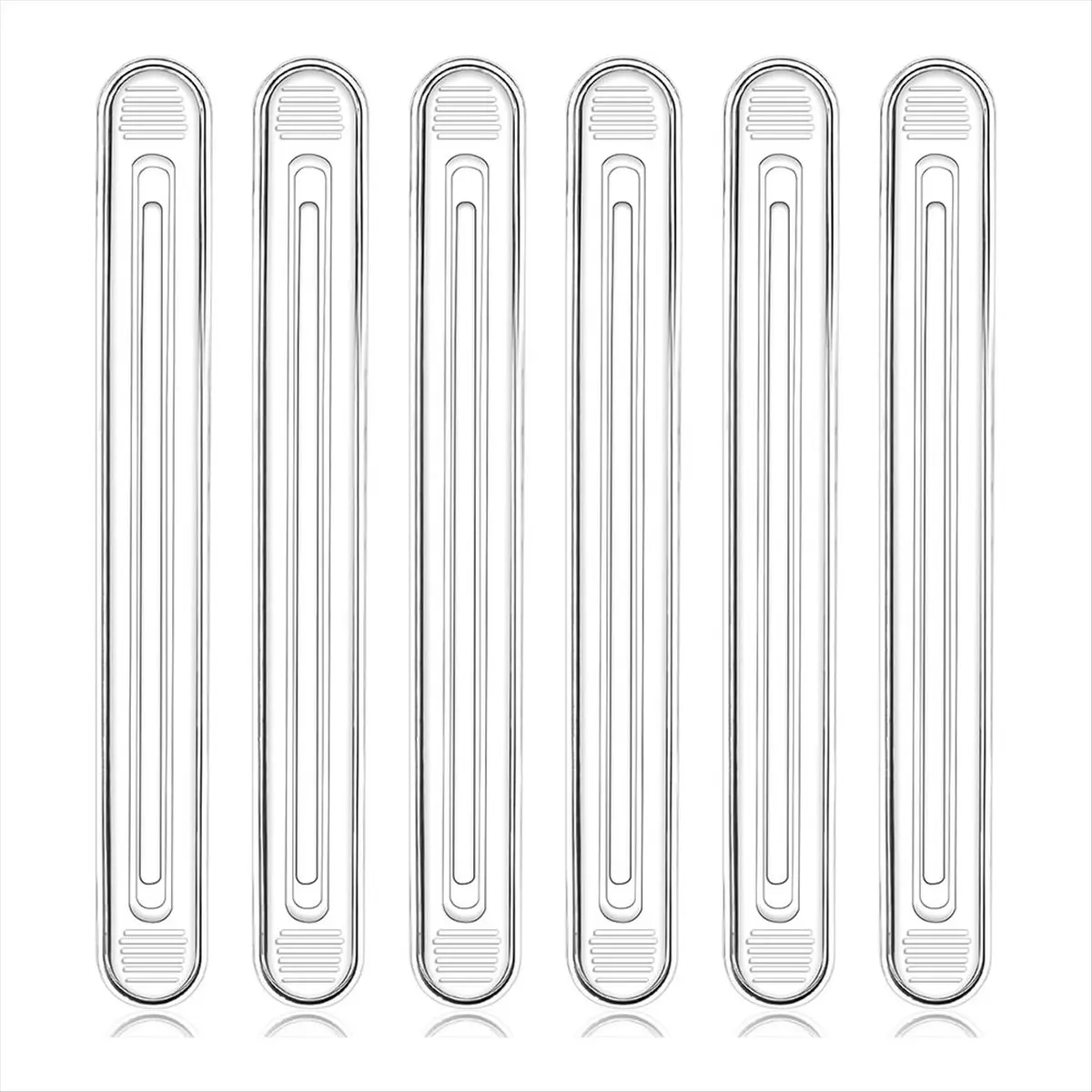 Rubber Chair Wall Protector From Chair Back,6 Pack Clear Furniture Bumpers Silicone Cabinet Door for Shower Doors,Drawer