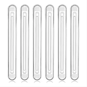 Rubber Chair Wall Protector From Chair Back,6 Pack Clear Furniture Bumpers Silicone Cabinet Door for Shower Doors,Drawer