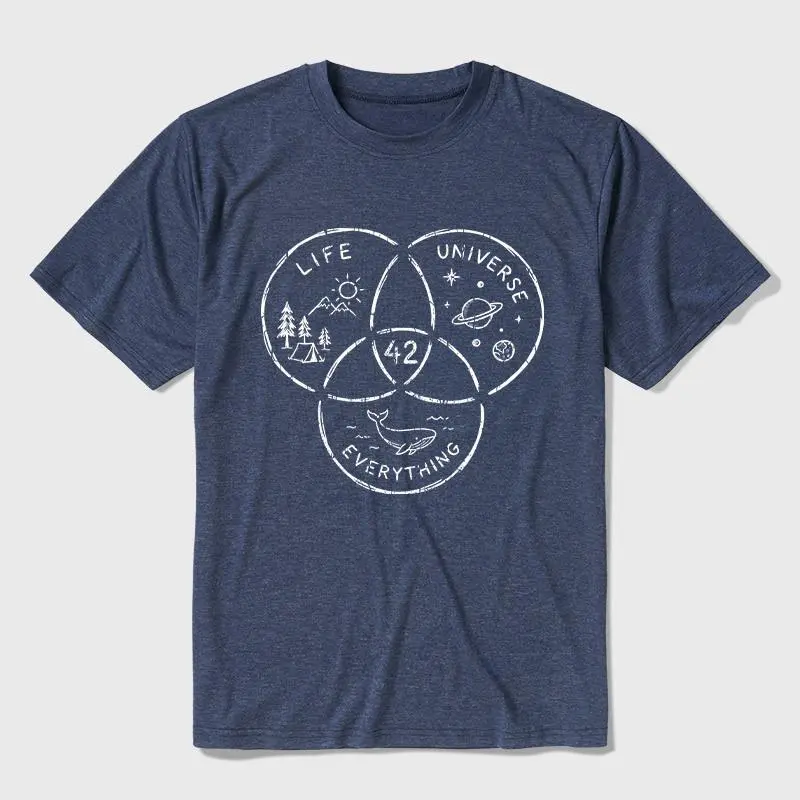 Life, the Universe & Everything Ultra Soft Heather Tee