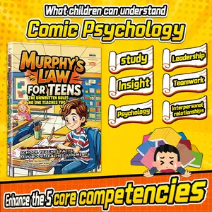Kids Growth Book - Murphy's Law Guide, Teen Social Psychology, EQ Development Reading for Children's Humanities & Social Sciences