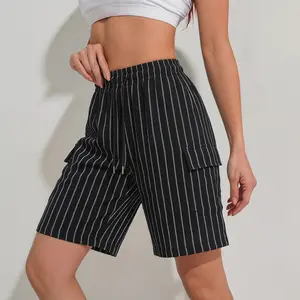 Women’s Summer Mid-Length Shorts — Breathable, Comfortable, Loose Fit, Casual & Fashionable, Versatile Cargo Shorts