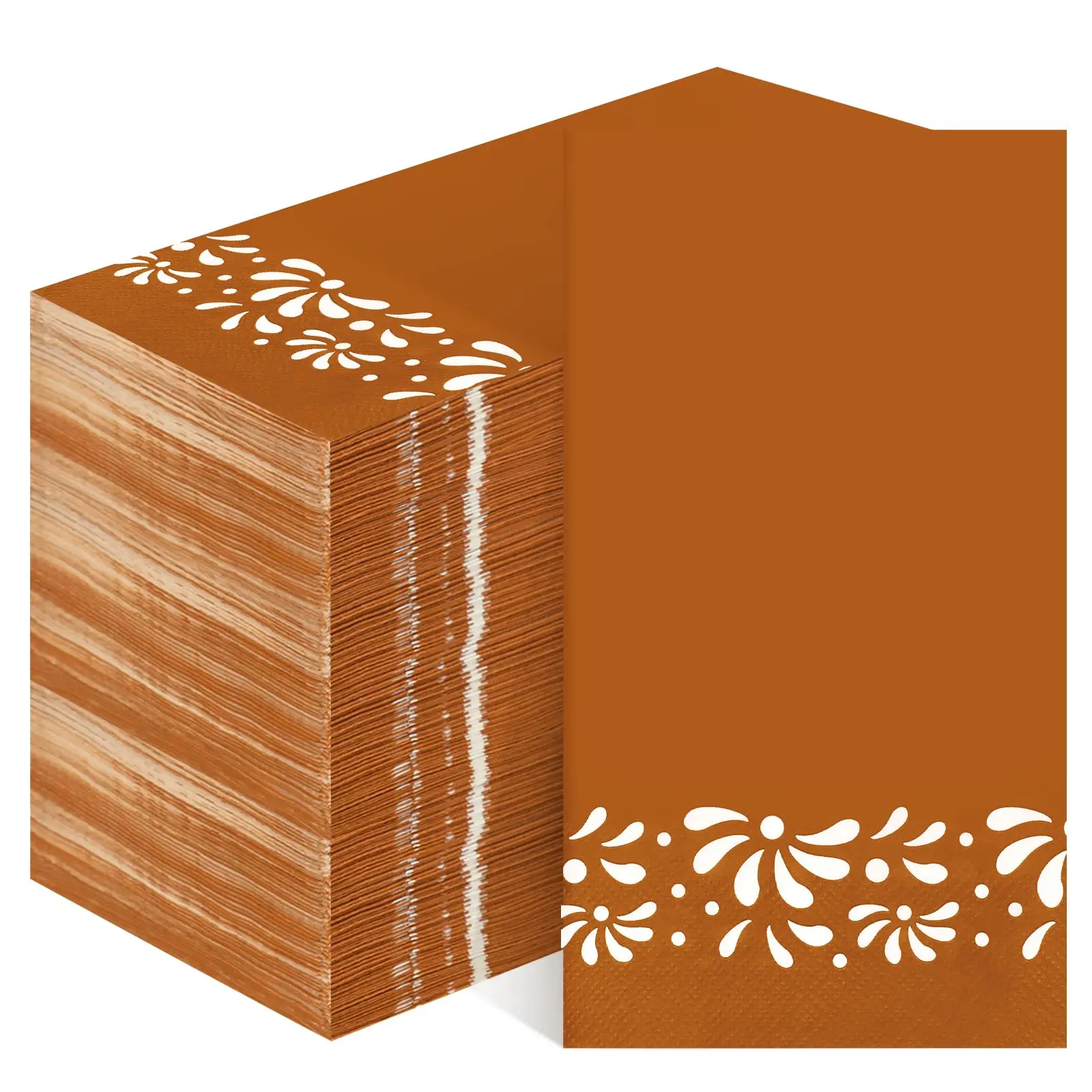 Disposable Absorbent Paper Napkins - Mexican Cielito Lindo Barro Talavera Style, Soft on Skin, for Cinco de Mayo, Taco Tuesday Latino Family Parties