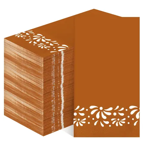 Disposable Absorbent Paper Napkins - Mexican Cielito Lindo Barro Talavera Style, Soft on Skin, for Cinco de Mayo, Taco Tuesday Latino Family Parties