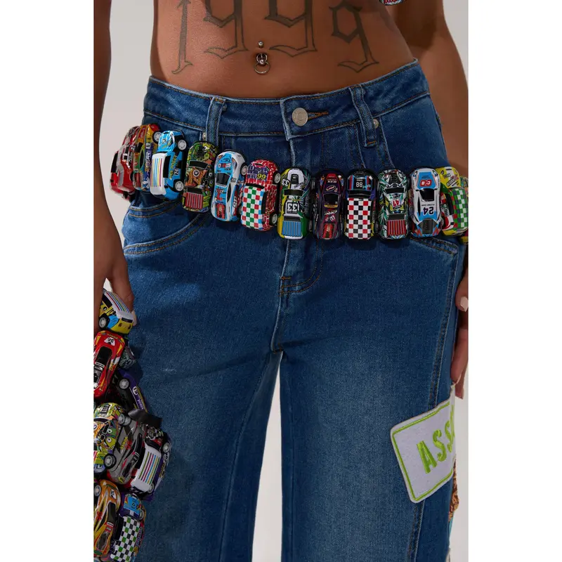 Men Women Rhinestone Belt Western Cowboy Cowgirl Shine  display picture 1