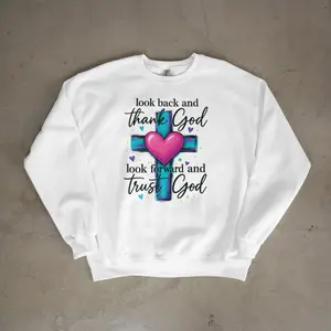 Reflect & Appreciate Graphic Hoodie – Women’s Crew Neck Sweatshirt