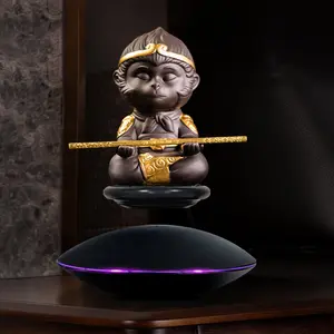 Magnetic Levitation Toy Display Stand for Action Figures, Cool Floating Rotating Desktop Decoration, Supports 0-300g Weight Limit