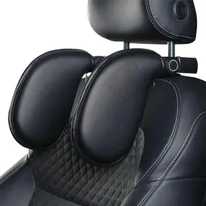Car Headrest Pillow for Neck Support, Universal Car Seat Side Cushion for All Seasons, Car Interior Accessories for Comfort
