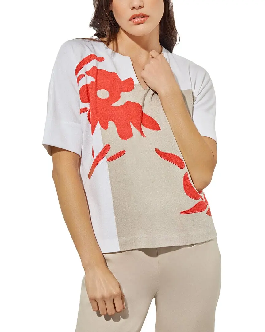 Ming Wang Short Dolman Sleeve Tunic