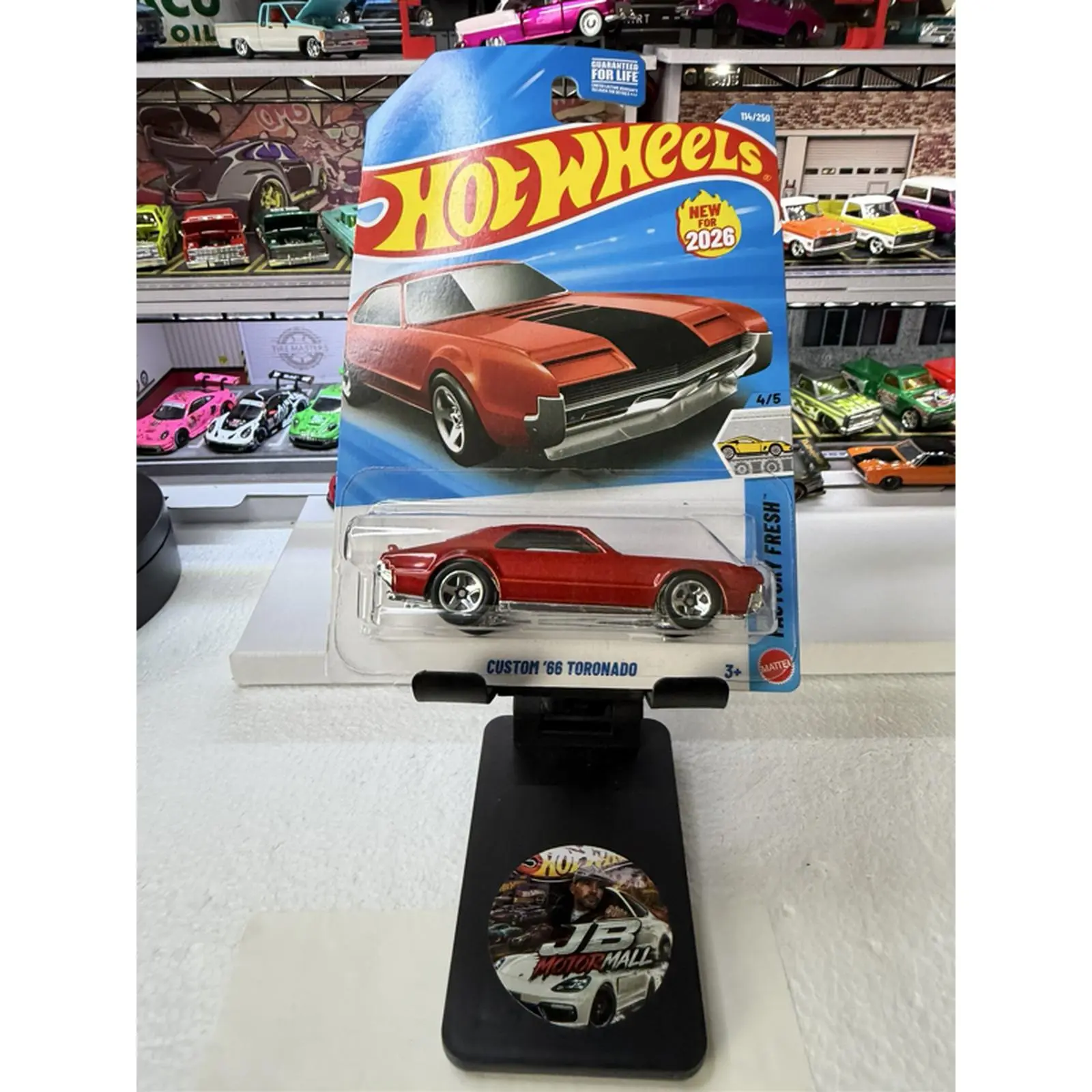 Hot Wheels Custom '68 Torpedo 2026 Edition Diecast Model Car Collectible Toy for Kids and Adults