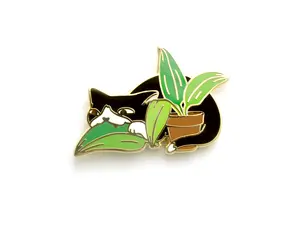 Cat Pin- Plant Menace