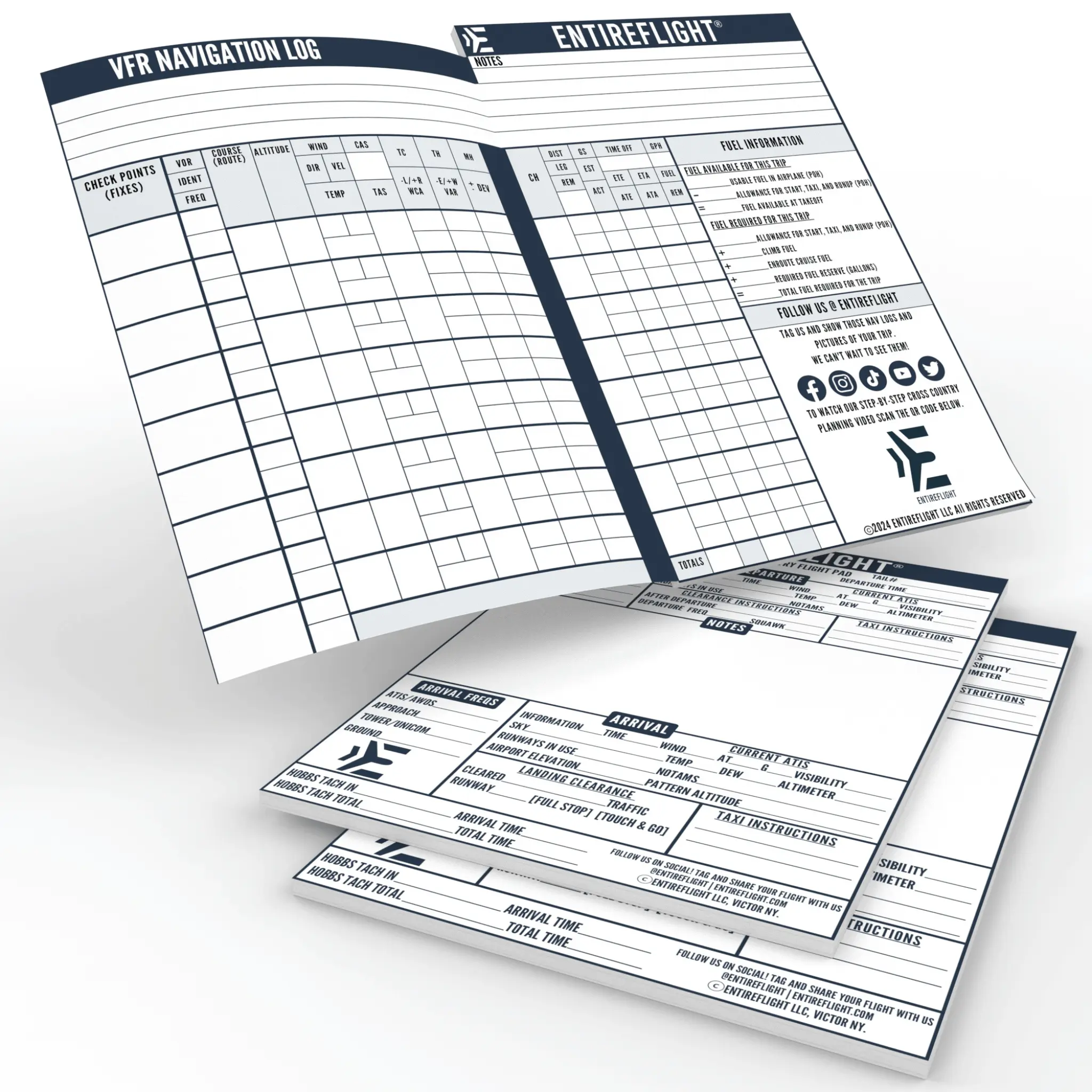 EntireFlight Cross-Country Planning Flight Pad