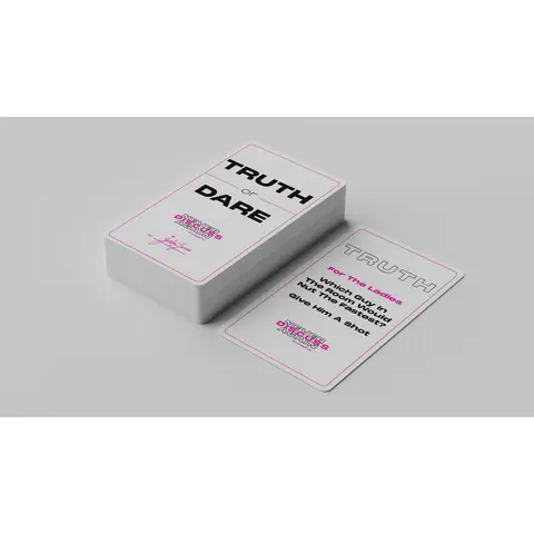 The NDA Drinking Card Game by Jordyn Lucas – Sign An NDA To Play! The First Party Game with a Secret NDA  And Wildcard Cards Twist – Hilarious Bachelorette, College, Girls’ Night & 21st Birthday Party Game for Unforgettable (and Confidential) Fun