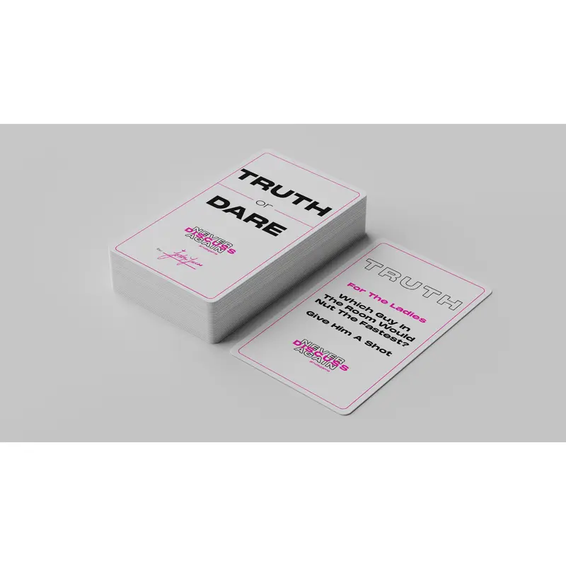 The NDA Drinking Card Game by Jordyn Lucas – Sign An NDA To Play! The First Party Game with a Secret NDA And Wildcard Cards Twist – Hilarious Bachelorette, College, Girls’ Night & 21st Birthday Party Game for Unforgettable (and Confidential) Fun