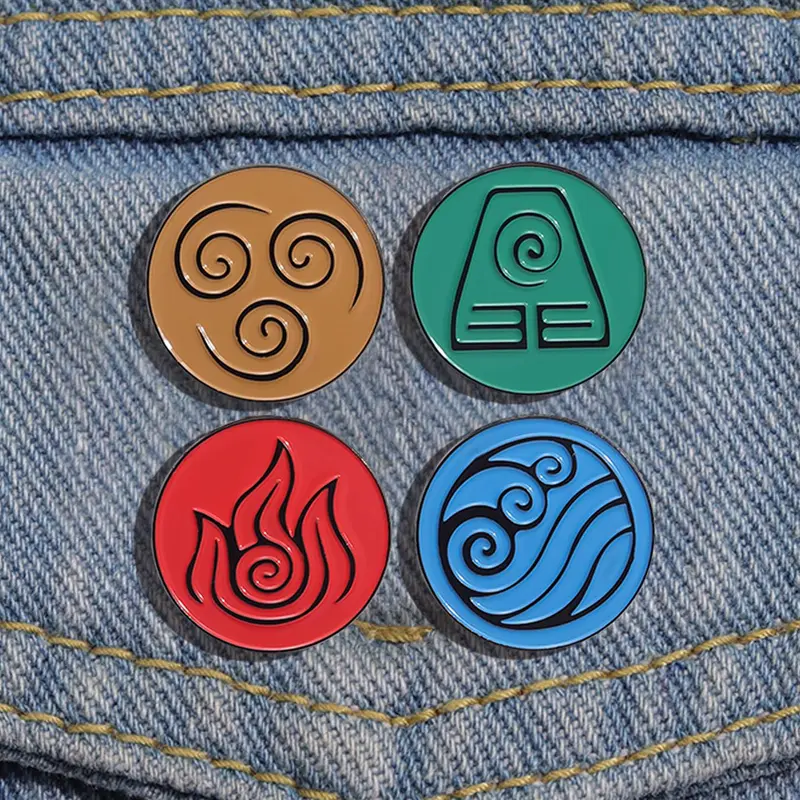 Round Shaped Element Pattern Brooch, Vintage Fashion Brooch for Women & Men, Fashion Brooch for Party, Daily Clothing Decor, Pin, Charms, Jewelry Accessories, Trendy Brooch for Birthday Gift, Cute, Fashion Accessory, Alloy Brooch Pin, Brooch Pin Clip