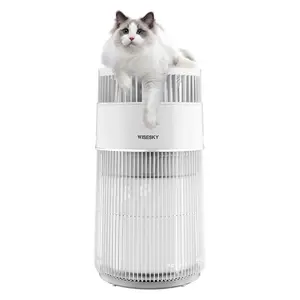 Wisesky W-Cat Air Purifier for Home, Cats' Shedding Season Solution big airpurifier