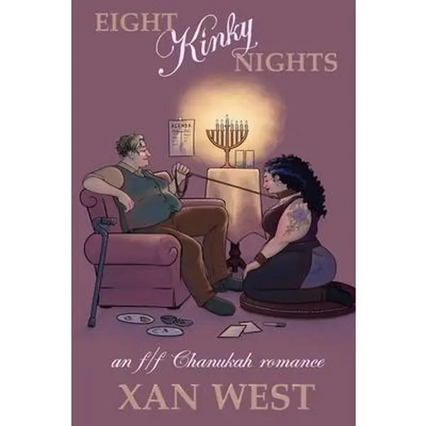 USED Book - Eight Kinky Nights: An f/f Chanukah romance by West, Xan (Paperback) - english