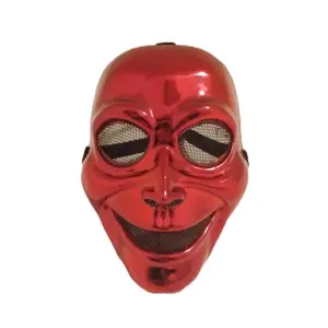 Red Halloween Mask for Teens & Adults - Fun Design for Year Round Wear